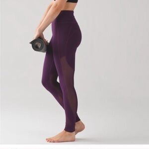 Lululemon Hot Like Agni Pant Size 6 Purple